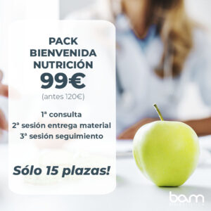 pack bienvenida nutrición